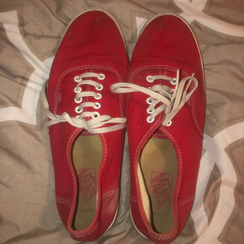Red Vans - Picture 2 of 5